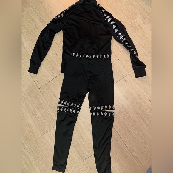 Kappa Track Jacket & Tights 🖤🐼 - Picture 2 of 3